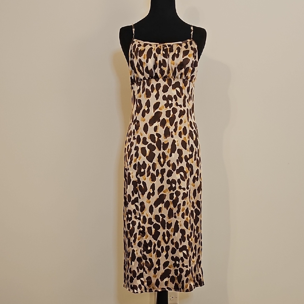 Forever 21 Animal Print Midi Dress